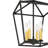 Allis 4 - Light Steel Dimmable Geometric Lantern Dining Room Chandelier-2045020069