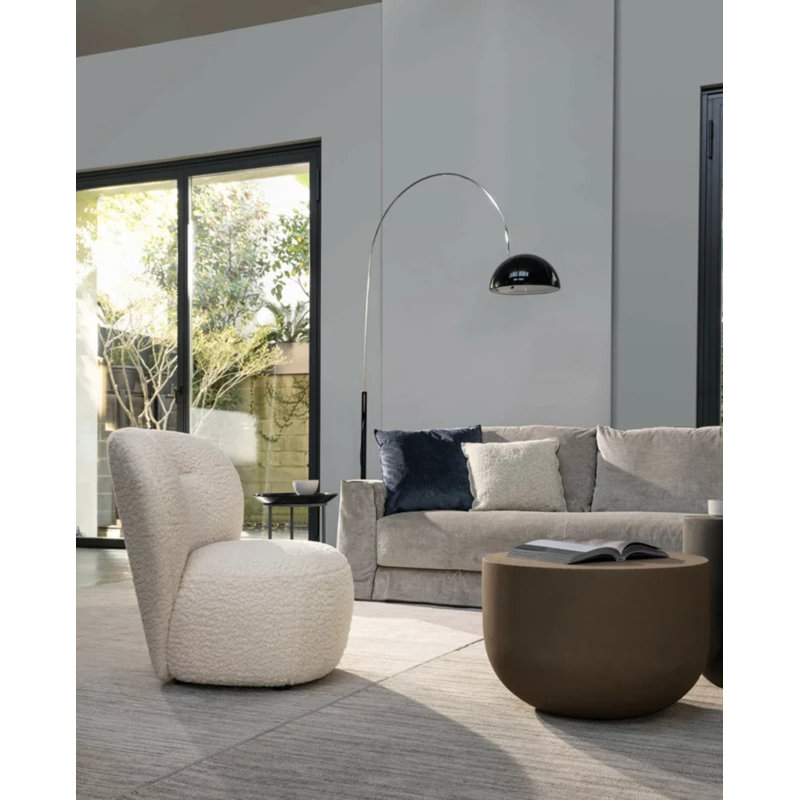 Heiko Coffee Table, Cassel, 23.62" Diameter