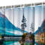 Magnifique rideau de douche avec 12 crochets Autumn Lake Europe-92279561