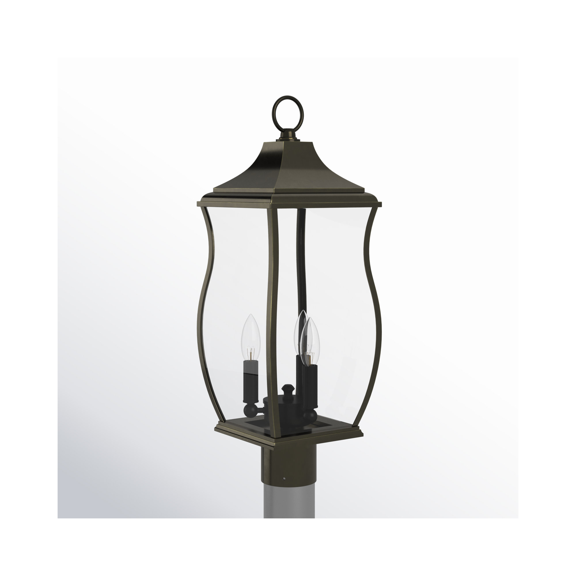 Beveled Outdoor Lantern Head
