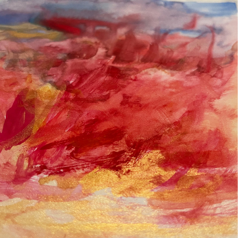 The Blossom No.1 by Fanyu Lin - Single Picture Frame Painting