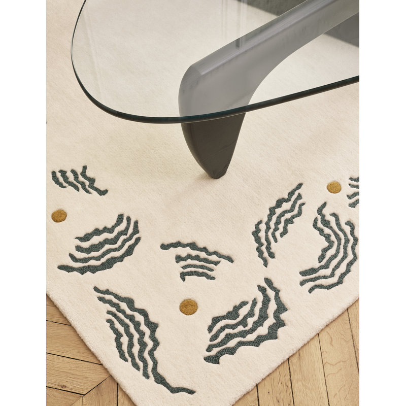 Esterel, Rectangle 5'7" x 7'10", Ecru