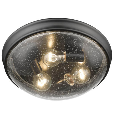 Bacote Glass Flush Mount