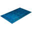 Tapis bleu / noir nouvel âge 4 pi 6 po x 7 pi 3 po Danwati