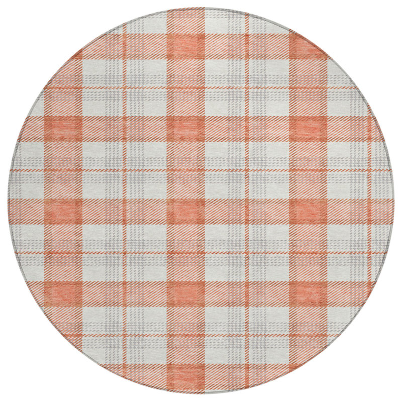Tapis rond 8 po Coral