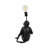 Trinx 20" Monkey Table Lamp With Bulb, Enigmatic Black
