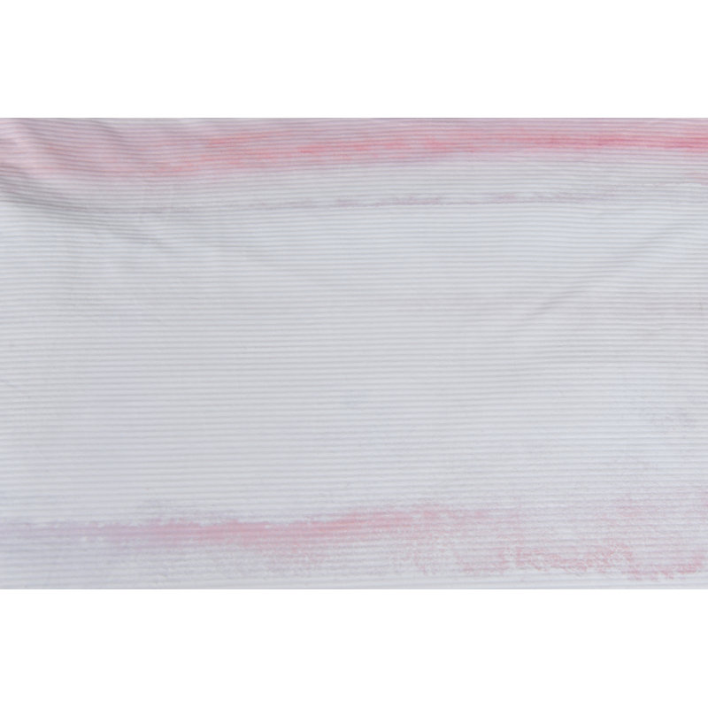Weathers Polyester Striped Duvet Cover with Pillowcases, Single Duvet Cover + 1 Standard Pillowcase, Blush