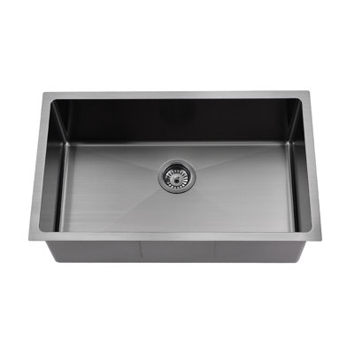 30'' L Single Bowl Stainless Steel Kitchen Sink