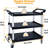 Utility Carts with Wheels Large Size Rolling Cart with Wheels Heavy Duty 600 LBS Food Cart with Lockable Wheels and Hammer-114114735