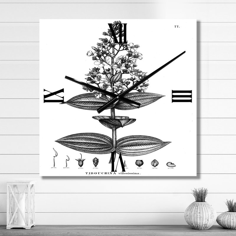 Horloge murale American Flora VI, Grand