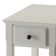Bhairavi Transitional Wooden Rectangular End Table with Storage