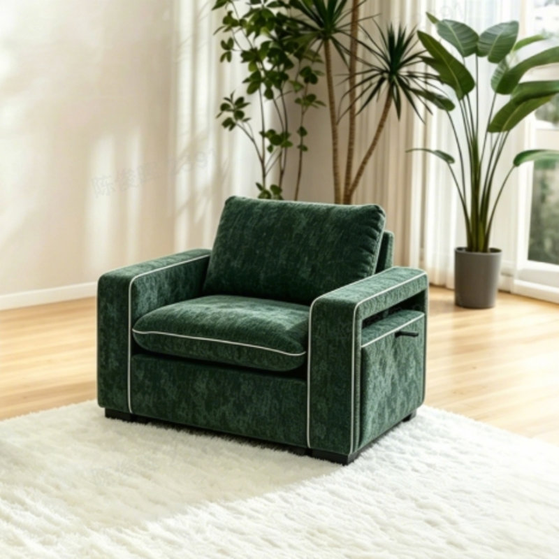 Fauteuil club 46,5 po vert, 1, Vert