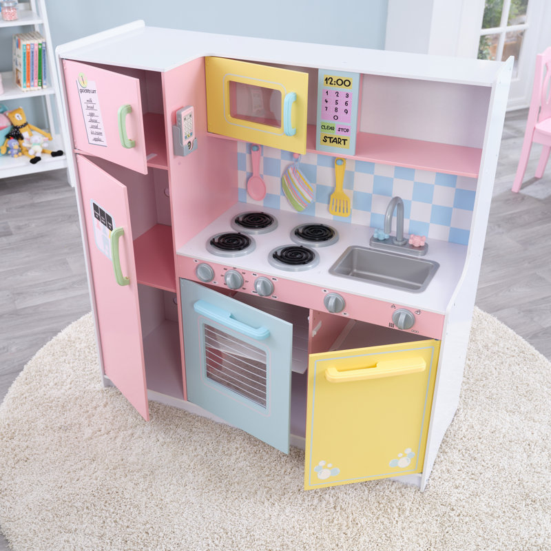 Large Pastel Kitchen