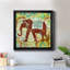 Bali Elephant - peinture sur toile encadrée-1601911697-1601911701