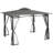 Outsunny 10' X 12' Patio Gazebo With Netting, Double Roof Outdoor Gazebo Canopy Shelter, Solid Metal Frame For Garden, Lawn, Backyard, Deck-109566948-109566947