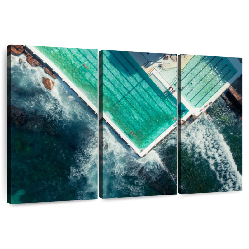 Gillard Bondi Icebergs Pool, H 48 po x l 74 po