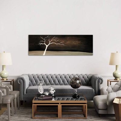 Winters Reach 1 Piece Wrapped Canvas Panoramic Painting