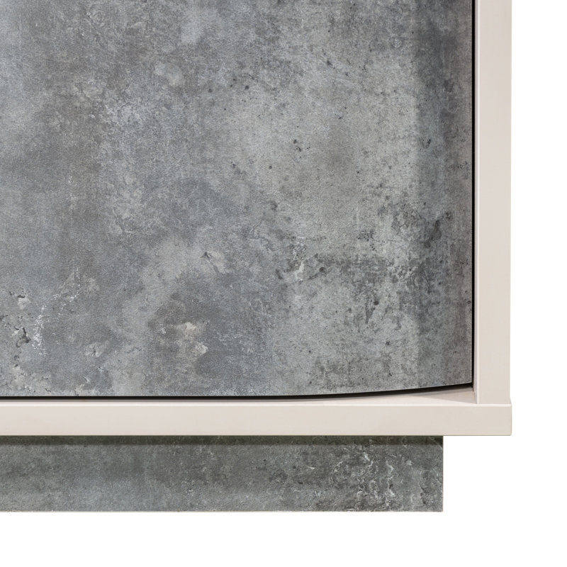 Pavira Dresser With Mirror - Stone