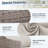 73.2 Inch Outdoor Patio Sofa, 3-Seat Gray Rattan Couch With Beige Cushions For Balcony Or Porch-241386067