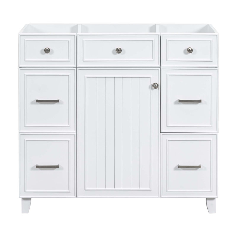 Meuble-lavabo 36 po, lavabo non inclus, Blanc