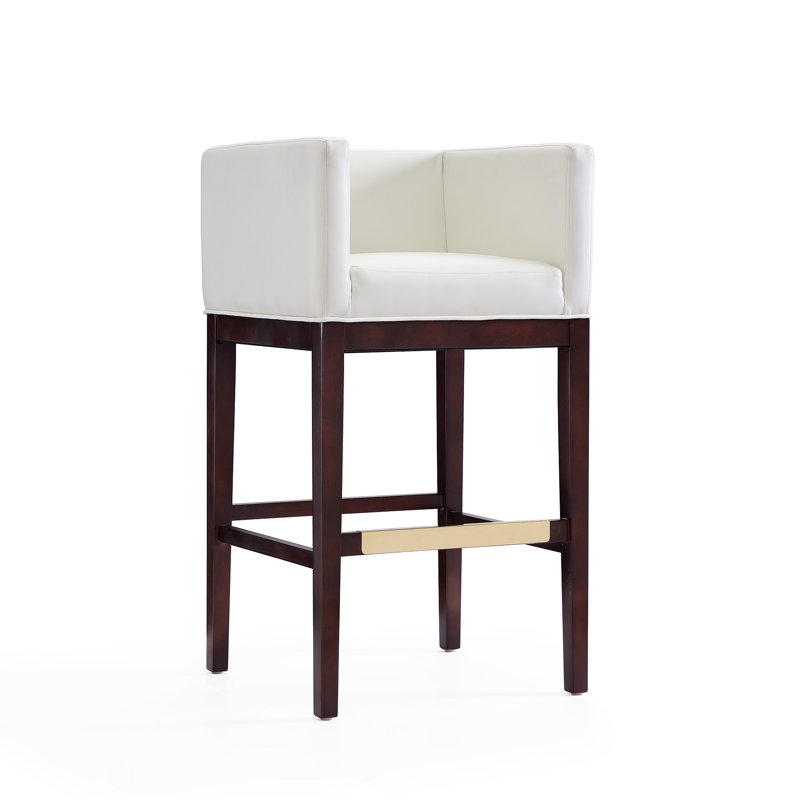 Tabouret de bar Kingsley, Ivoire ivoire, Tabouret de bar (siège d'une hauteur de 30 po)