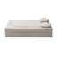 Canapé-lit 2 en 1 pliant avec coussin, lit simple pour une utilisation polyvalente, aucun assemblage requis, idéal pour les petits espaces et les chambres d'amis-130073698
