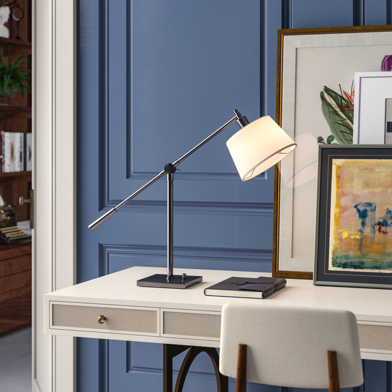 Real Simple Table Lamp, Gunmetal Powder Coat