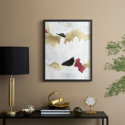 «Abstract XXXVII», reproduction encadrée - prête à être accrochée - fabriquée aux États-Unis