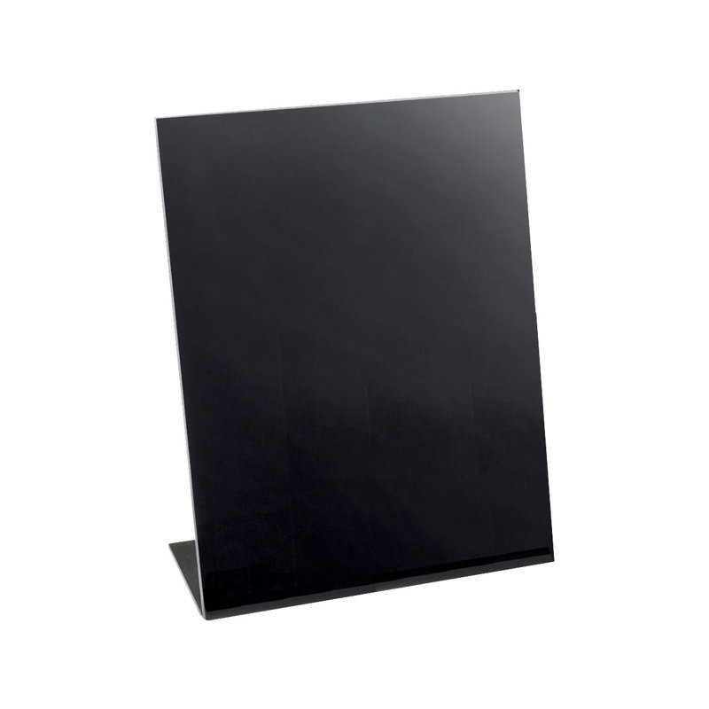 Chevalet d'écriture classique noir, H 8,5 po x l 2 po x P 11 po