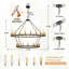 48 po Lustre en métal de style bougie à 36 lumières avec chaîne ajustable HeritageOrbital-1465778360-1465778362