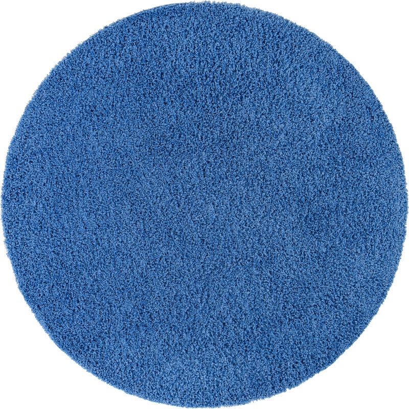 Tapis bleu Renesha, Rond 8 pi 2 po