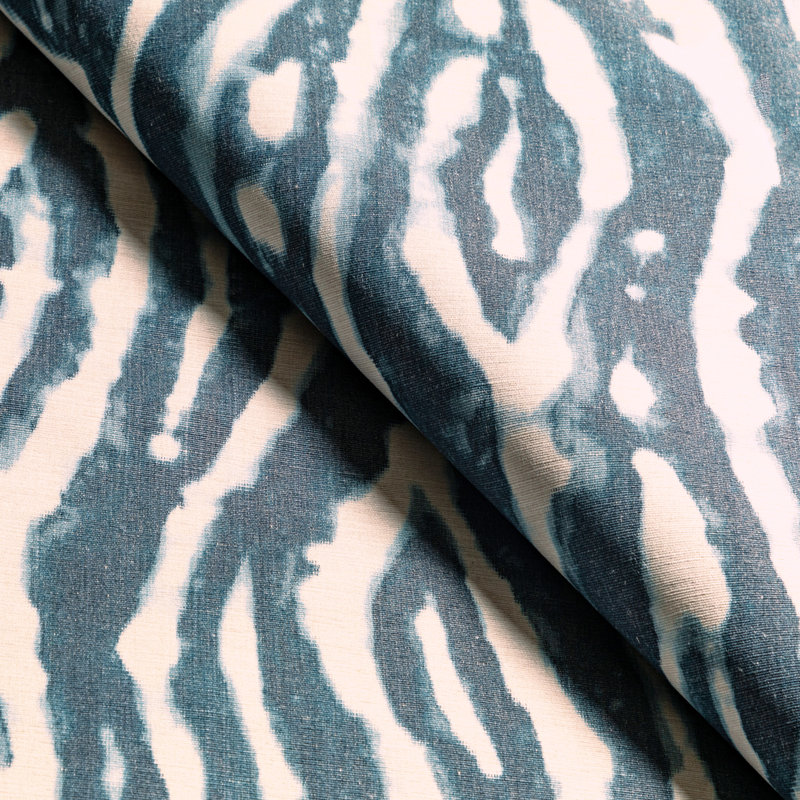 Breckenridge Salina Print Fabric, Indigo