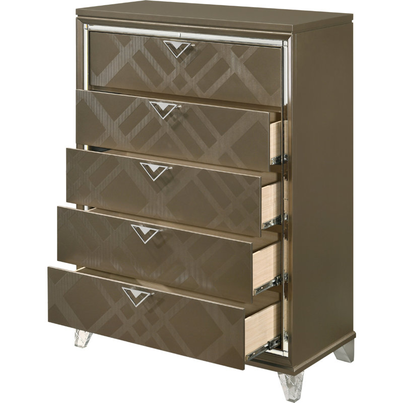 Commode 5 tiroirs l 39 po