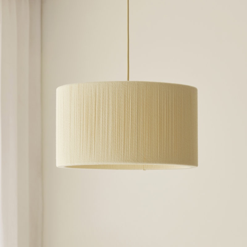 1 Brushed Brass Pendant