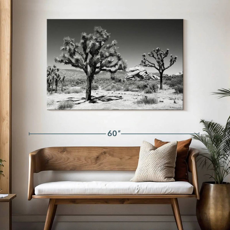 Harnek célèbres arbres Joshua, H 32 po x l 48 po
