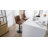 Swivel Adjustable Height Bar Stool with Backs & Wide Seat Cushion (Set of 4)-907097220-907097223