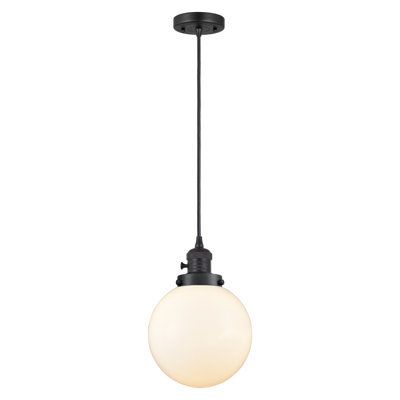 Luminaire suspendu sphère 1 lumière Lorri