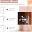 Garde-manger de cuisine à 2 portes de 160 cm (63 po), armoire brune avec 5 étagères et 2 tablettes réglables pour une organisation intelligente de la salle à manger. Rangement élégant pour pichets et carafes.