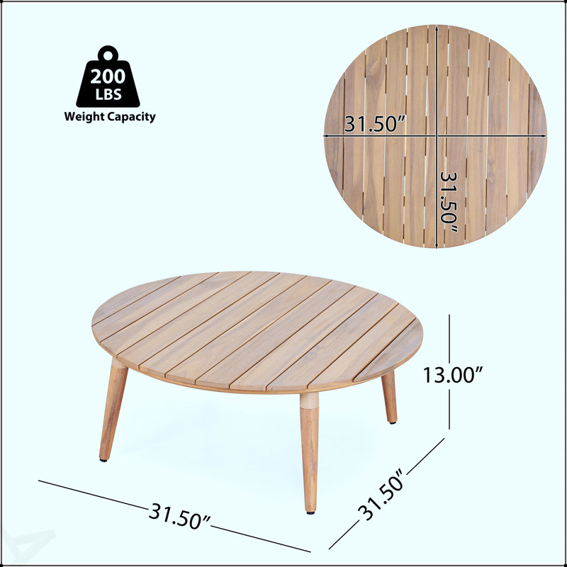 Table basse d'extérieur Verona