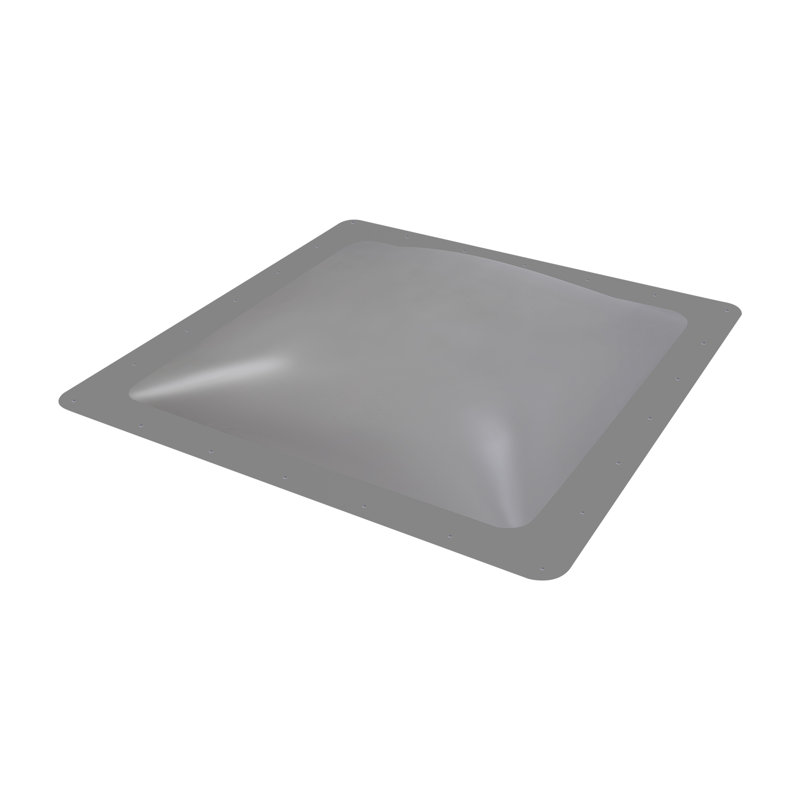 Puits de lumière PC résistant aux rayons UV pour les camping-car et les camping-car Remplacement direct avec teinte fumée