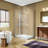48" W X 34" D X 72" H Frameless Rectangle Sliding Shower Enclosure With 5/16" Clear Tempered Glass-114629854