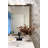 Meade Wood Framed Mirror with Safety Backing ideal for Bathroom / Vanity Mirror-1194087892-1194087909