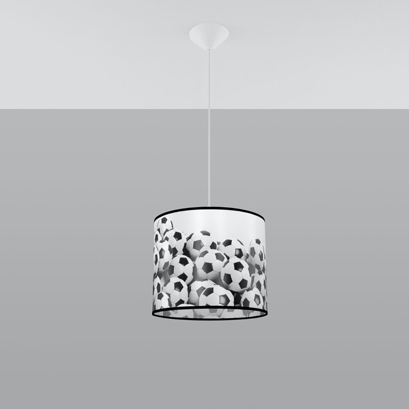 Bok 1 - Light White Pendant, 28cm H x 33cm W x 33cm D