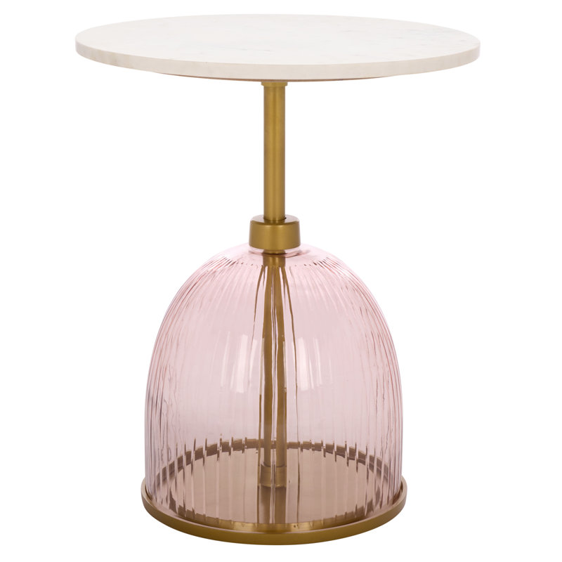 Kashi Side Table, Pink