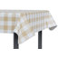 Nappe-Vinyle avec flanelle, rectangulaire, imperméable, facile à nettoyer, motif à carreaux