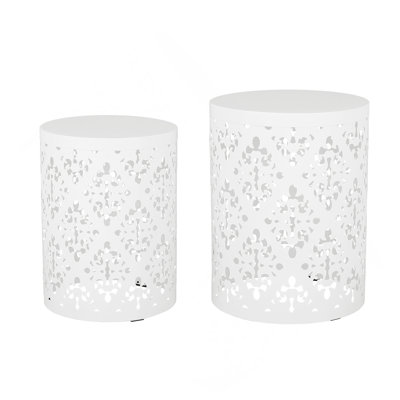 Metal S/2 End Table