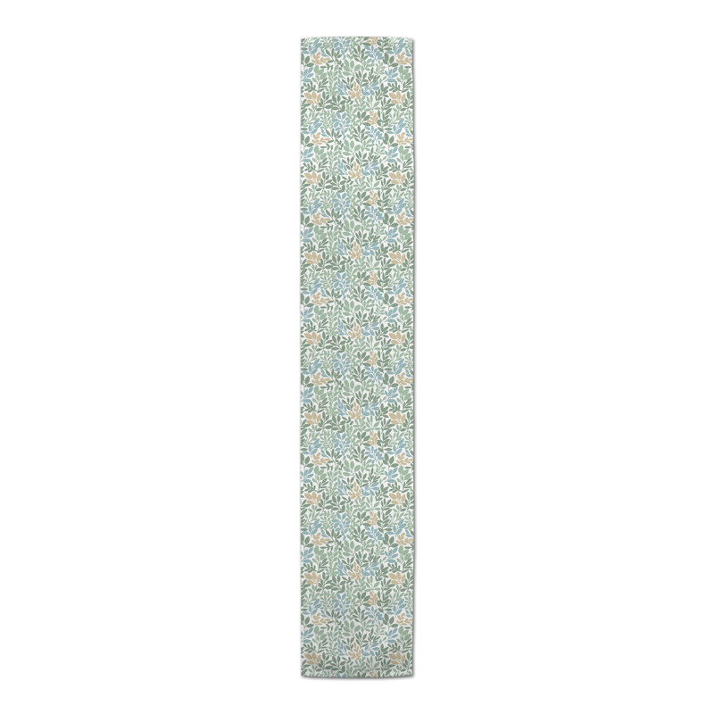 Colzie Rectangle Floral Polyester Table Runner, 90" x 16"