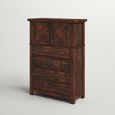Commode combinée 4 tiroirs l 38 po Ismay
