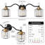 Emilion Dimmable Bathroom Vanity Light With Crystal Shade-1408863556-1352755757