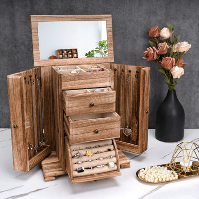 Wood Jewelry Box +